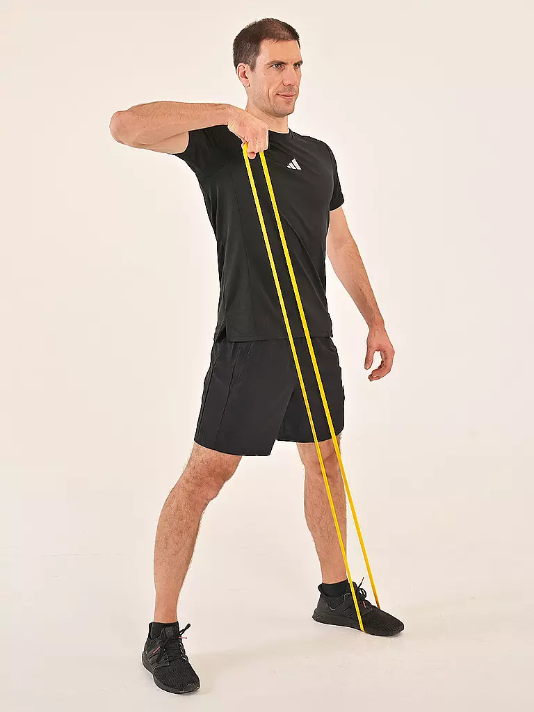 SCHILDKRÖT | Super Band Extra Light, Bande di resistenza premium con resistenza di 6-12 kg, larghezza 13 mm | Giallo