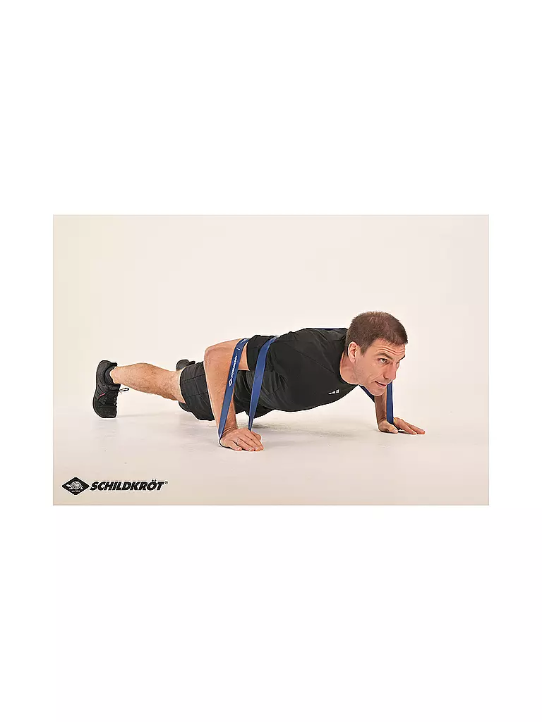 SCHILDKRÖT | Super Band Medium, fasce di resistenza premium con resistenza di 20-30 kg, larghezza 32 mm |