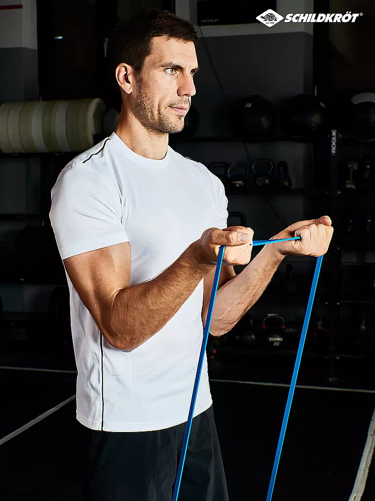 SCHILDKRÖT | Super Band Medium, fasce di resistenza premium con resistenza di 20-30 kg, larghezza 32 mm |
