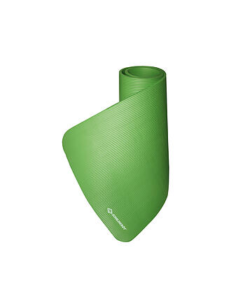 SCHILDKRÖT | Tappetino fitness, 15 mm, verde, con tracolla