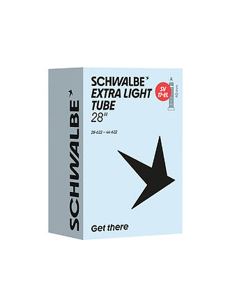 SCHWALBE | Camera d'aria per bicicletta EXTRA LIGHT TUBE 17-EL (28")