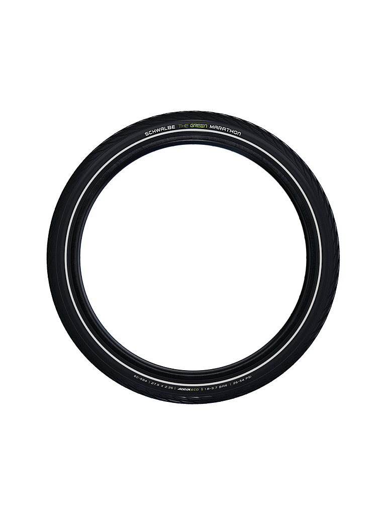 Camera d'aria per bicicletta Green Marathon 40-622 nero