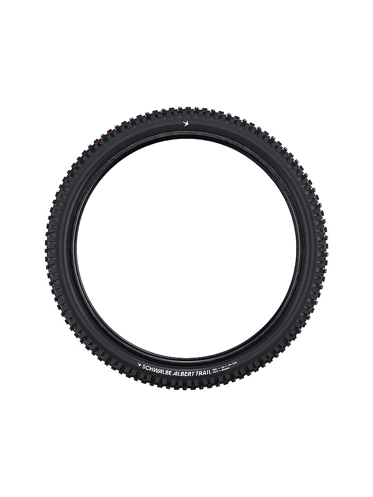 Copertone per bicicletta Albert Pro Radial 63-622 Trail Soft nero