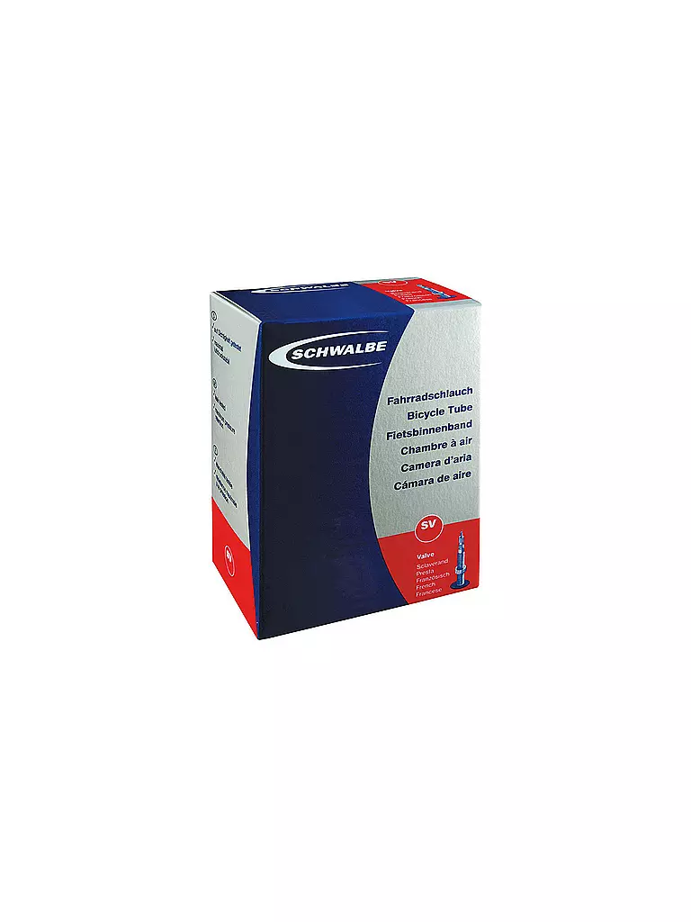 SCHWALBE | Camera d'aria MTB 27,5" SV 21F Freeride | Nero