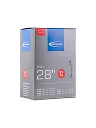 SCHWALBE | Camera d'aria per bicicletta n. 18 Extra Light SV40 (28"/700C) | Nero