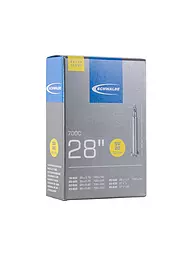 SCHWALBE | Camera d'aria per bicicletta n. 20 Extra Light SV60 (28"/700C) | Nero