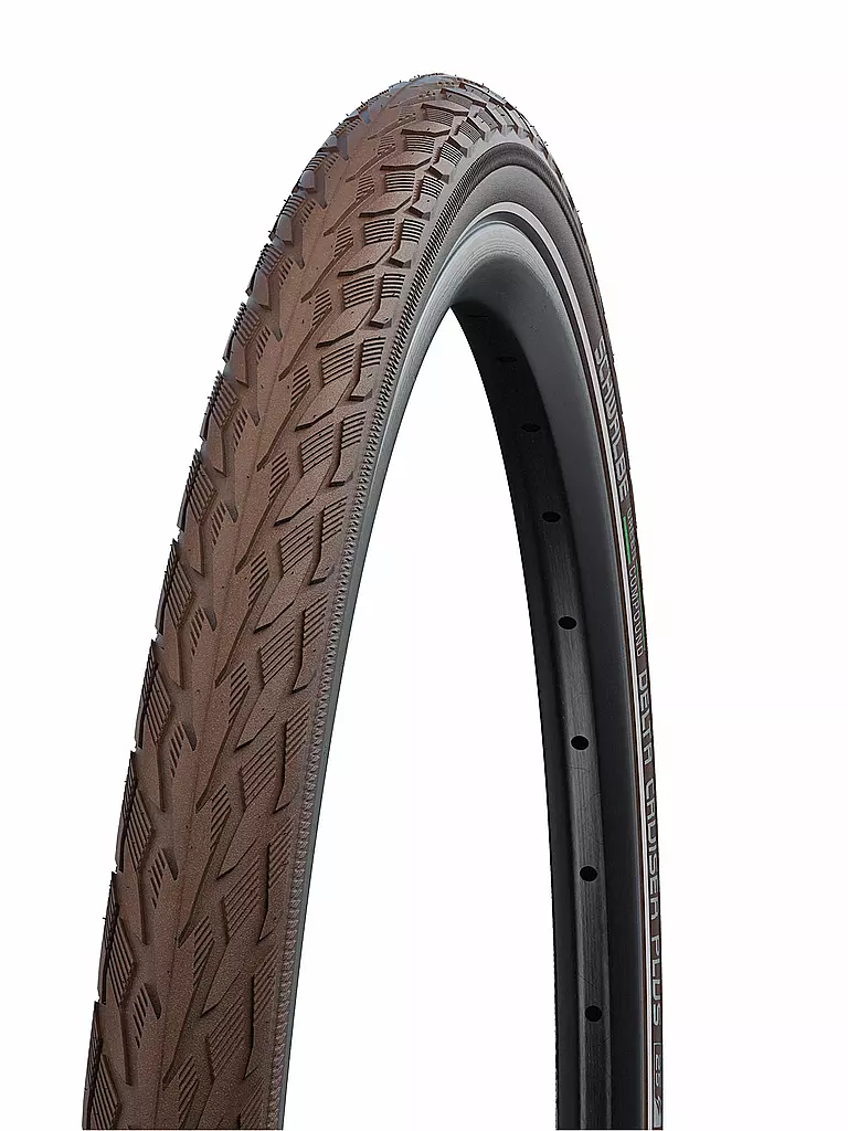 SCHWALBE | Pneumatico per bicicletta Delta Cruiser Plus Reflex 28 x 1.50 (40-622) | Nero