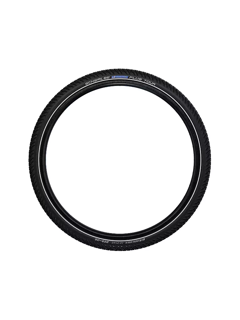 SCHWALBE | Pneumatico per bicicletta Marathon Plus Tour Performance Line 37-622 | Nero