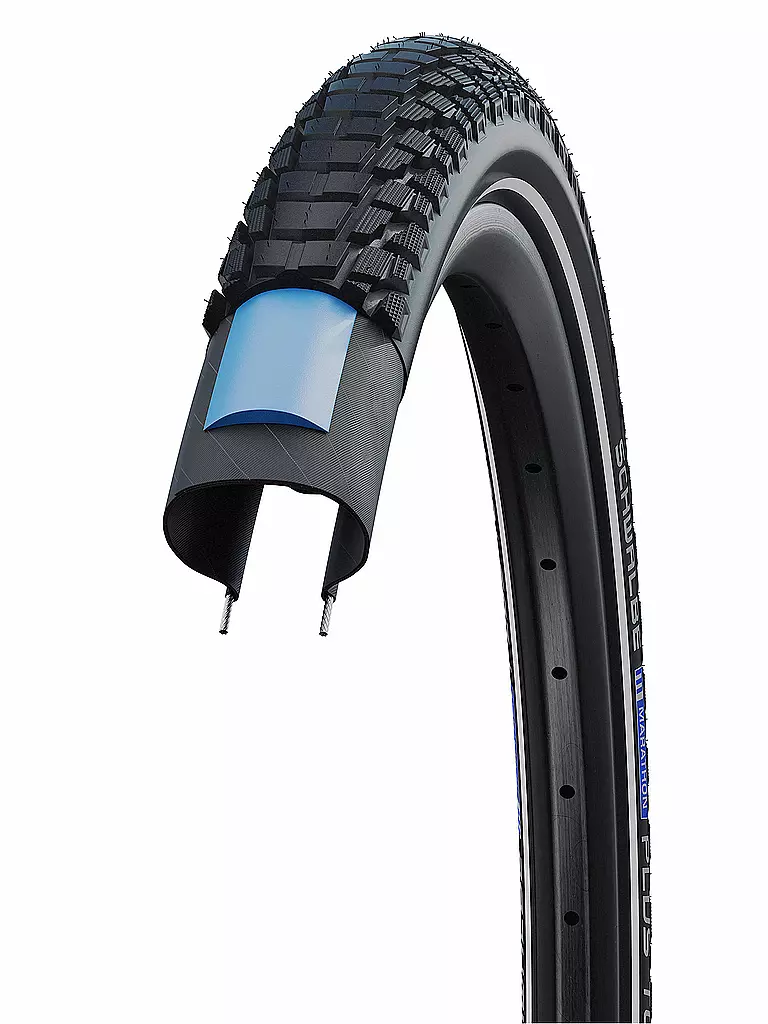 SCHWALBE | Pneumatico per bicicletta Marathon Plus Tour Performance Line 37-622 |