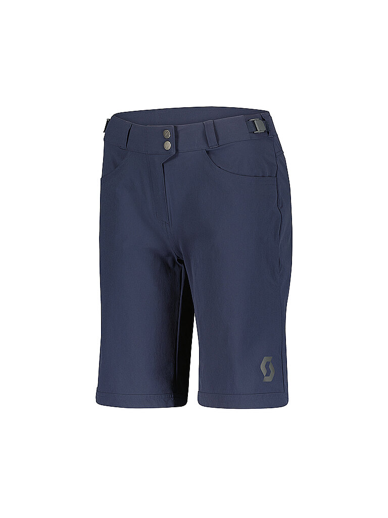 Pantaloncini da ciclismo da donna Trail Flow blu S