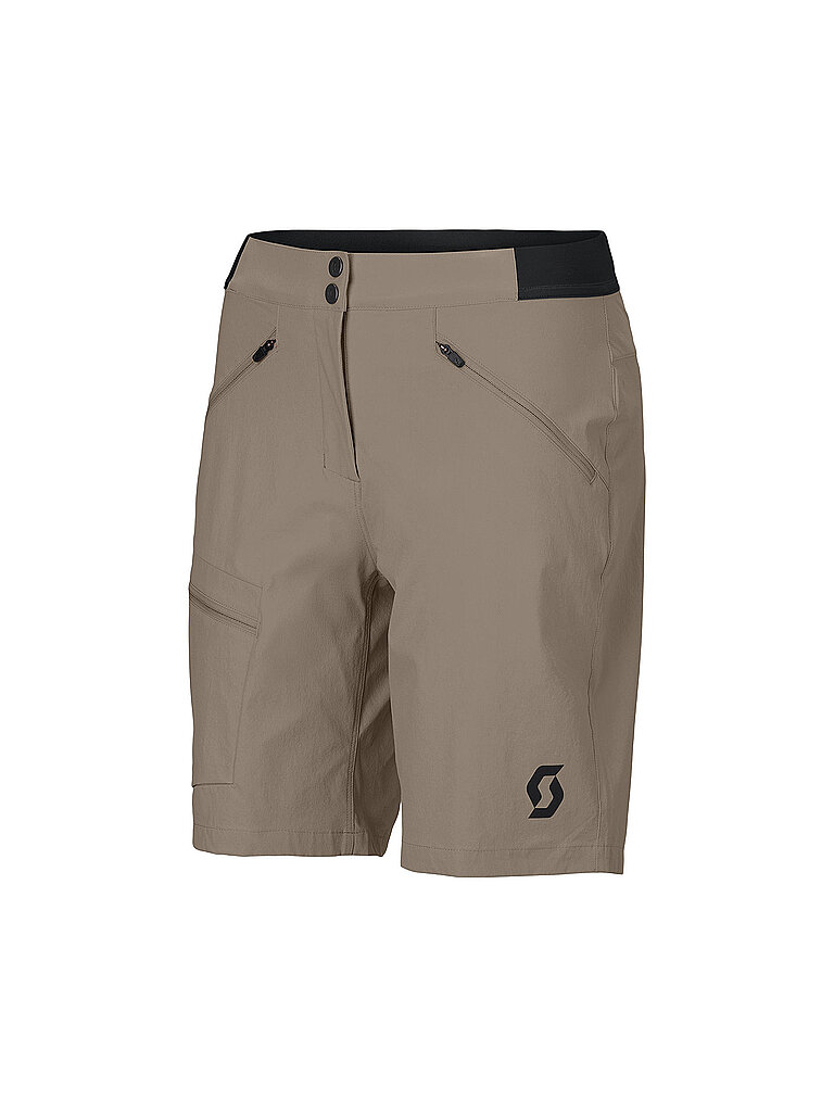 Pantaloncini da ciclismo da donna Explorair Light cammello L