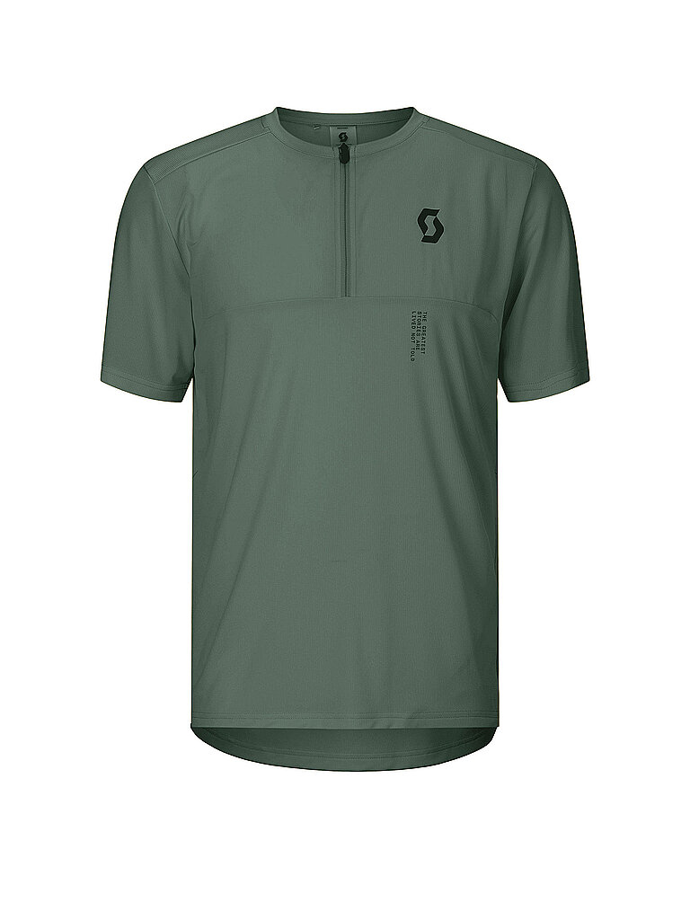 Maglia da ciclismo da uomo Vertic Zip oliva XXL