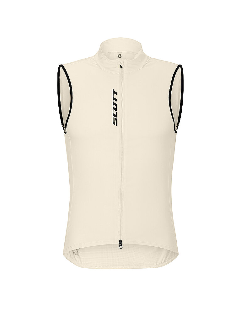 Gilet da ciclismo da uomo Pro Windbreaker crema XL