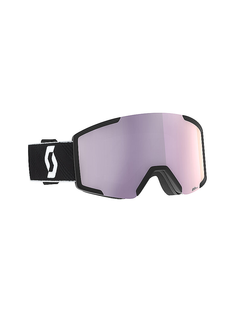 Maschera da sci Shield + lente extra nero