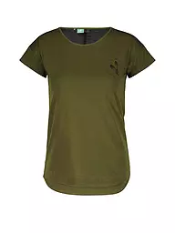 SCOTT | Damen Radshirt Trail Flow DRI SS | Verde scuro