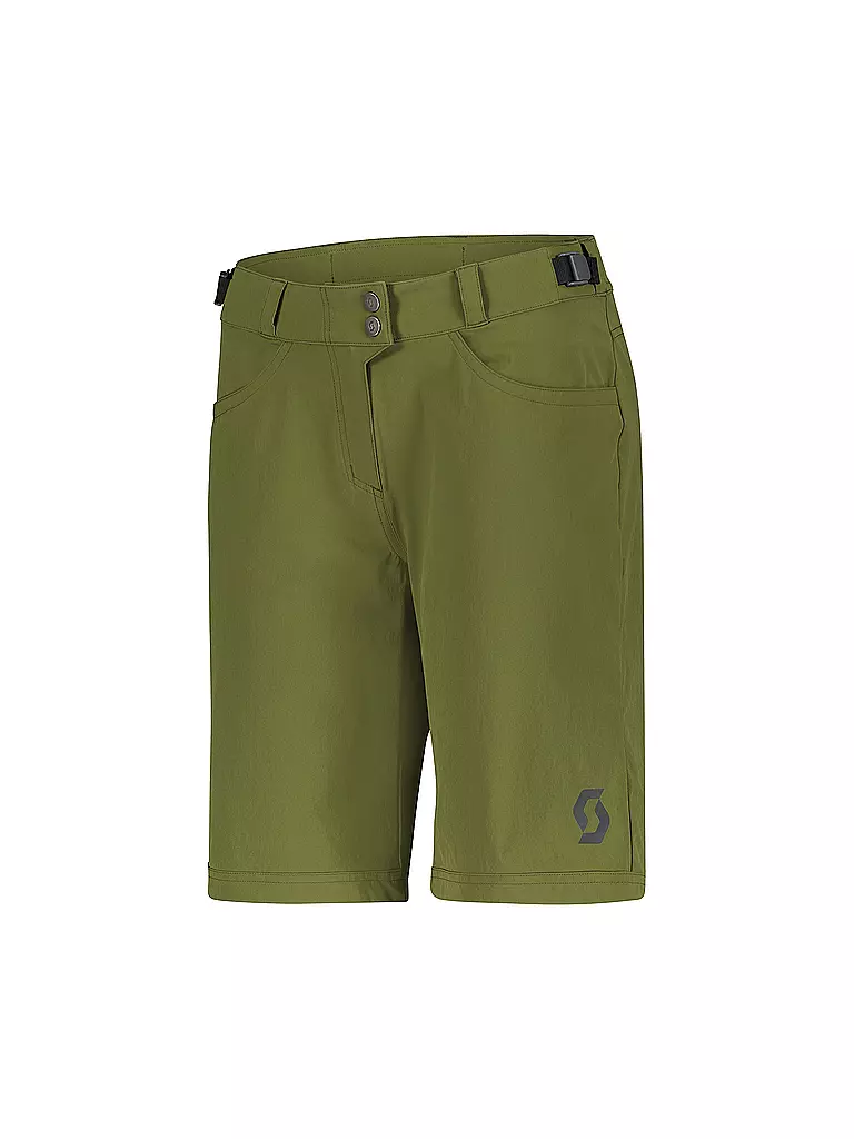 SCOTT | Damen Radshort Trail Flow | Verde scuro