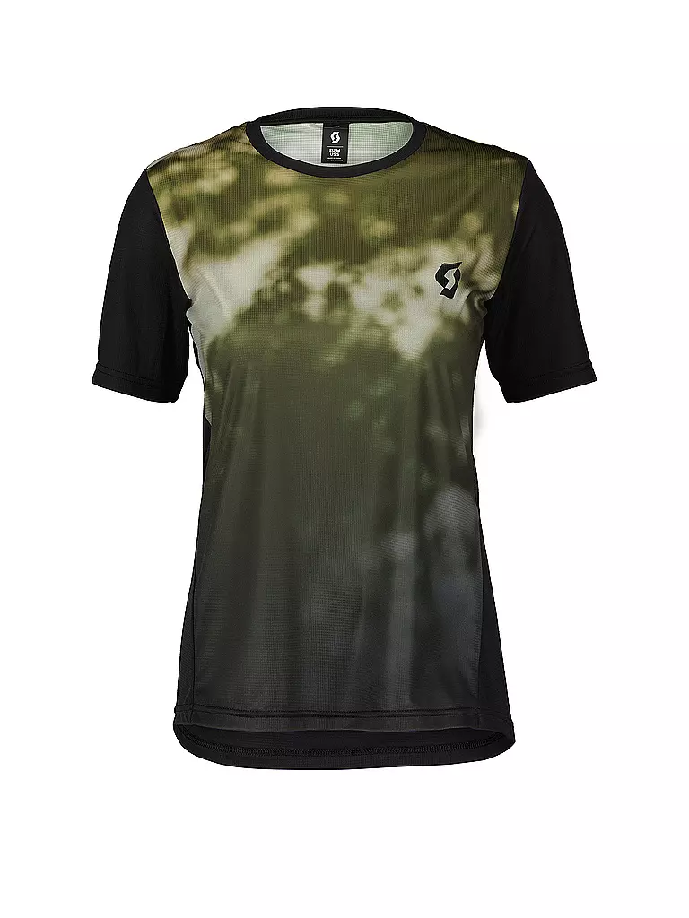 SCOTT | Damen Radtrikot Trail Flow SS | Verde scuro