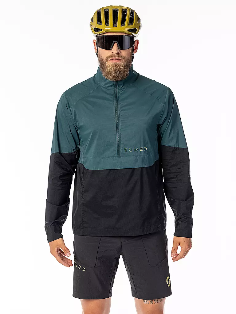 SCOTT | Herren Radjacke Tuned Anorak WB | Verde scuro