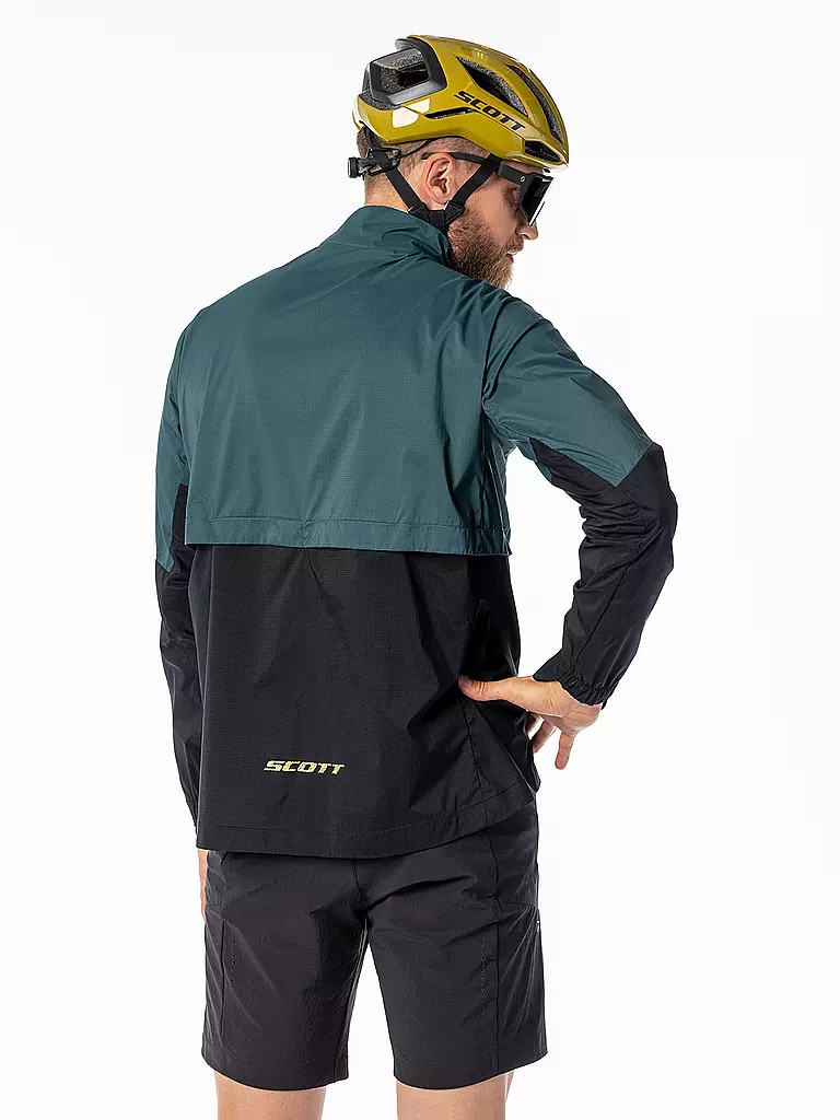 SCOTT | Herren Radjacke Tuned Anorak WB | Verde scuro