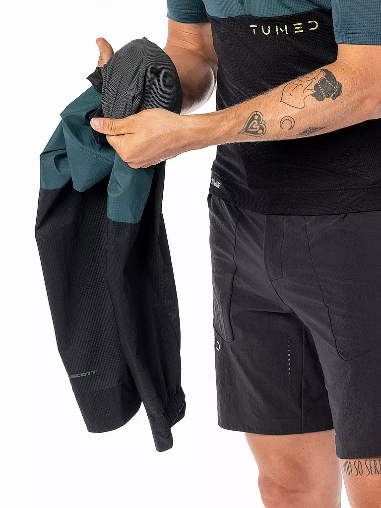 SCOTT | Herren Radjacke Tuned Anorak WB | Verde scuro