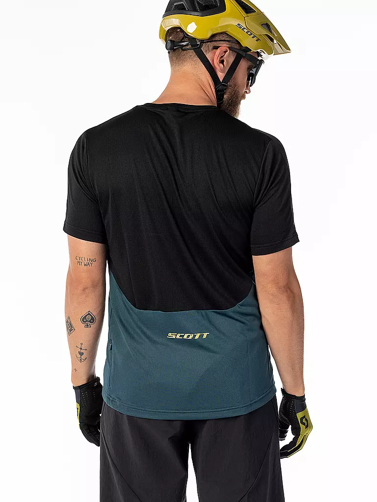 SCOTT | Herren Radshirt  Trail Tuned SS | Nero