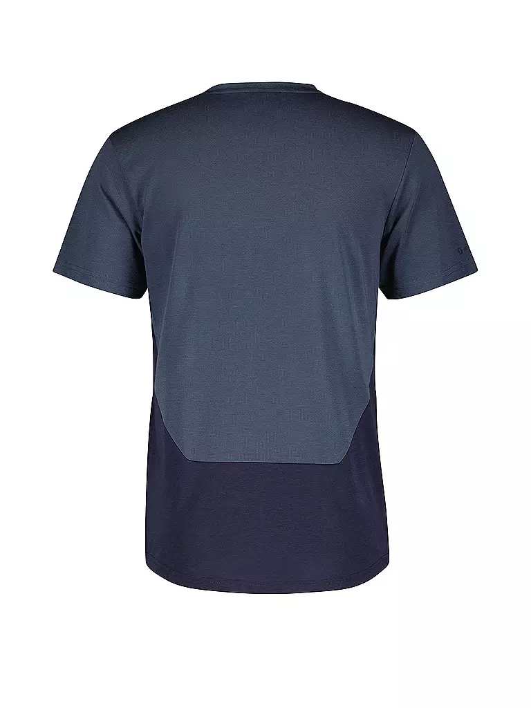 SCOTT | Herren Radshirt Trail Flow DRI SS | Blu scuro