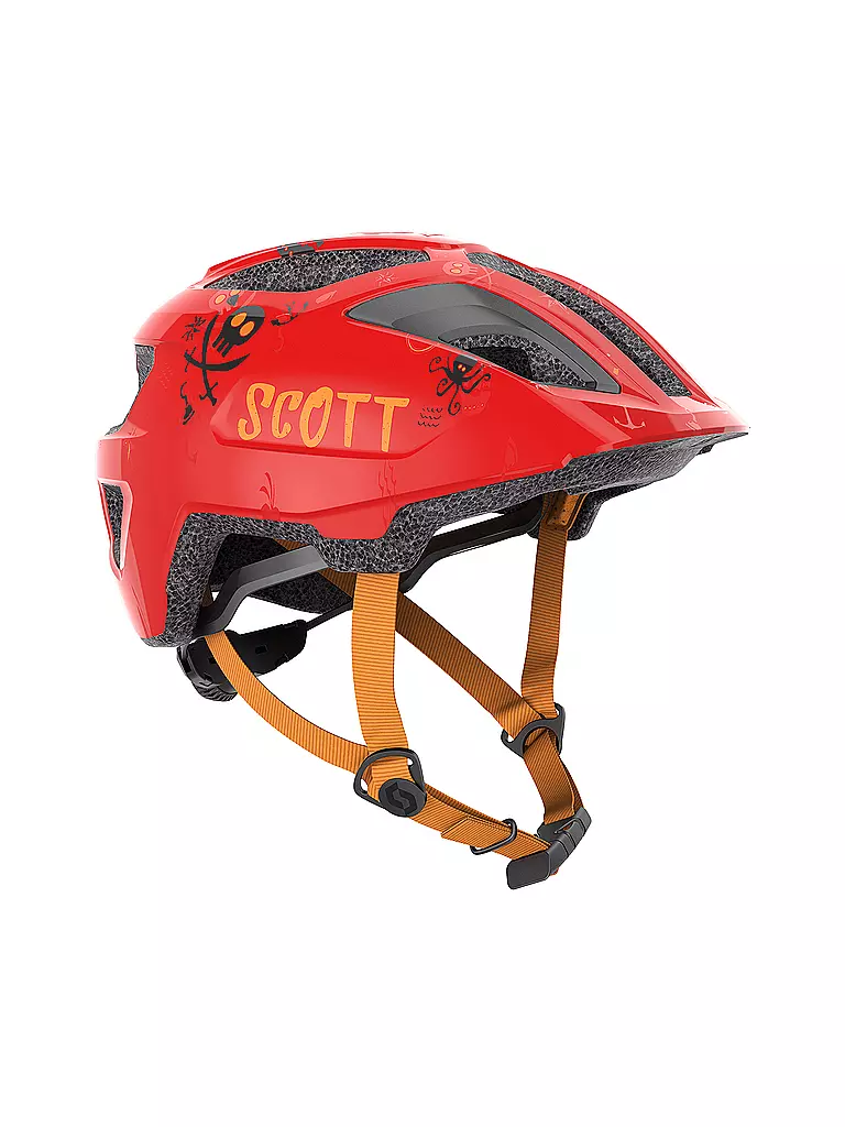 SCOTT | Kinder Fahrradhelm Spunto KID | Rosso