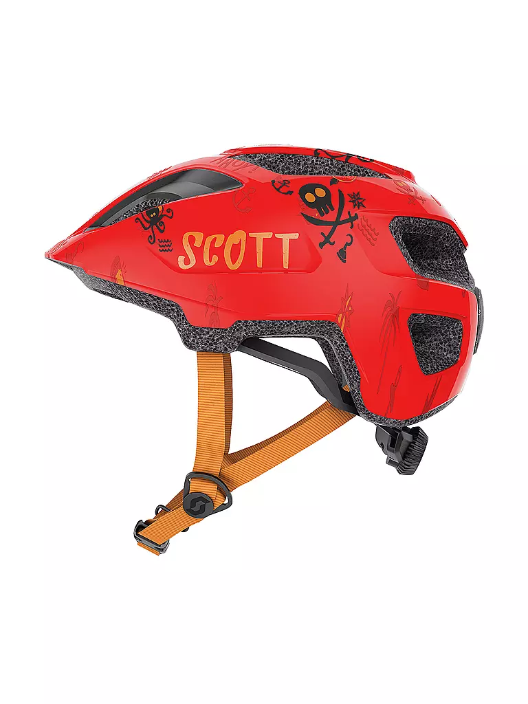 SCOTT | Kinder Fahrradhelm Spunto KID | Rosso