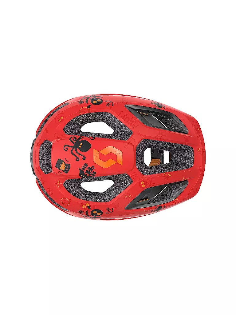 SCOTT | Kinder Fahrradhelm Spunto KID | Rosso