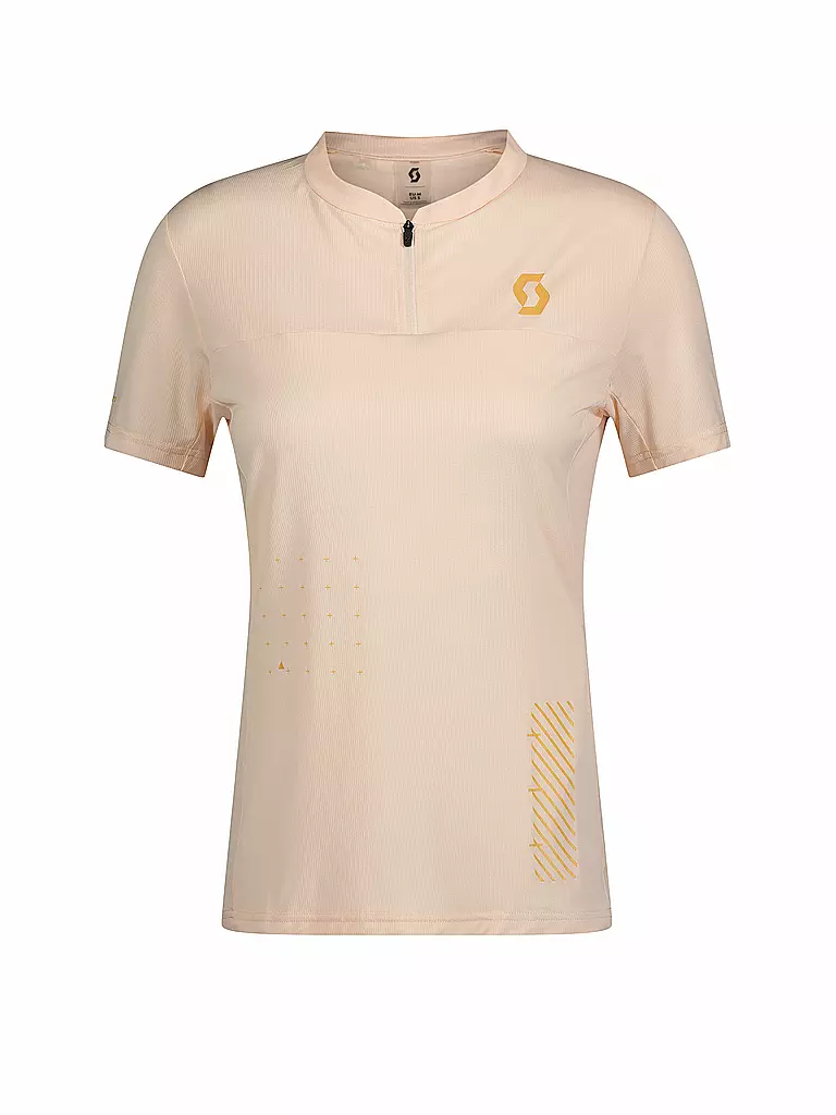 SCOTT | Maglia da ciclismo da donna Trail Vertic con zip | Corallo