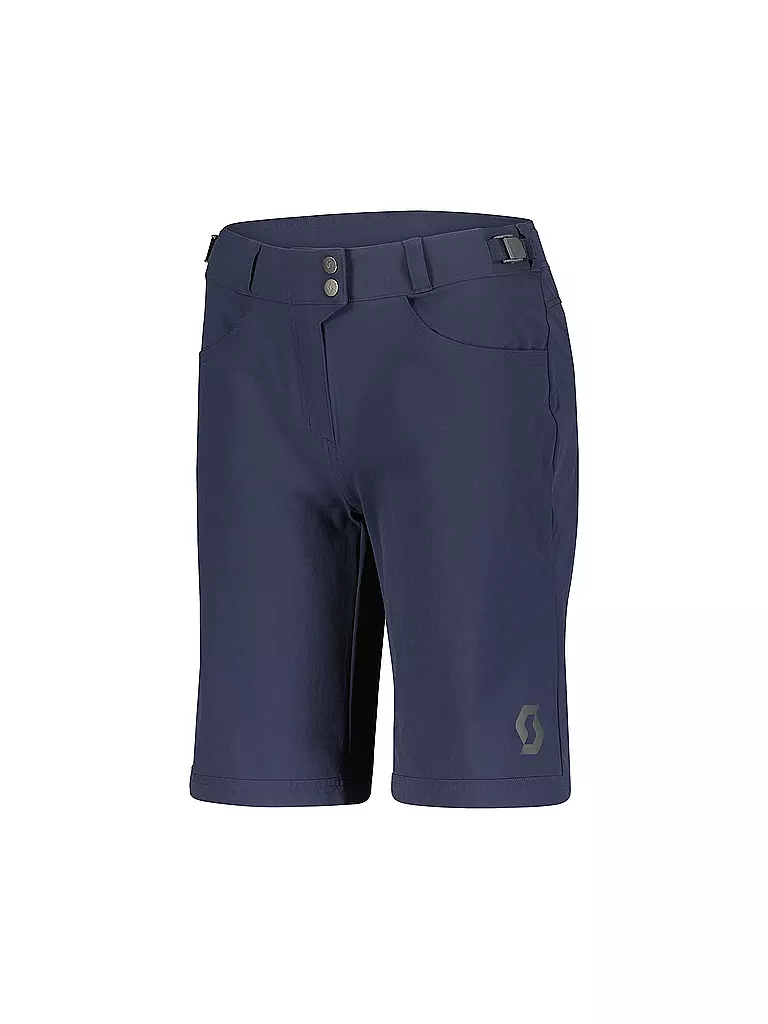 SCOTT | Pantaloncini da ciclismo da donna Trail Flow | Blu scuro