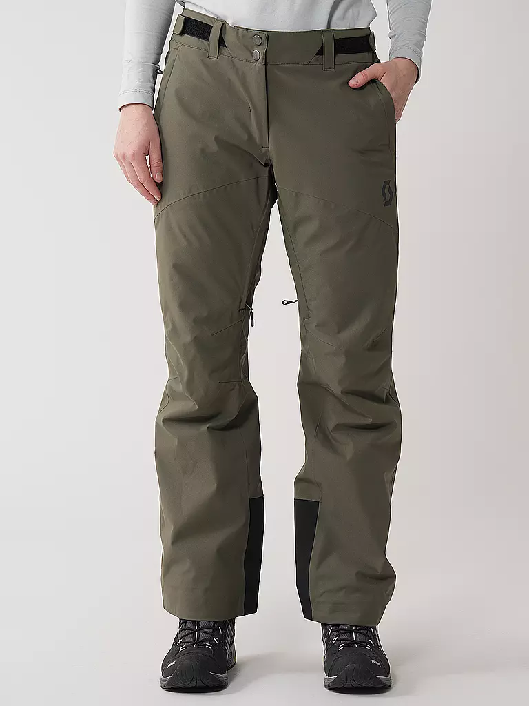 SCOTT | Pantaloni da sci da donna Ultimate Dryo 10 | Oliva