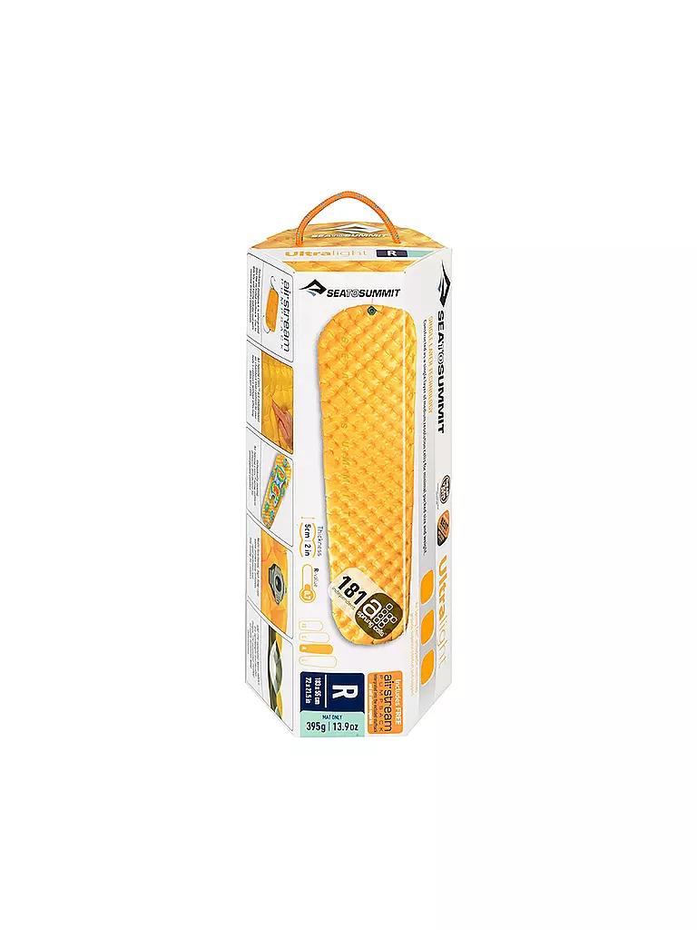 SEA TO SUMMIT | Materassino isolante UltraLight Air Mat Large | Giallo
