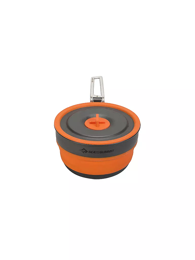SEA TO SUMMIT | Pentola da campeggio Frontier UL Collapsible Pot 1L | Arancione