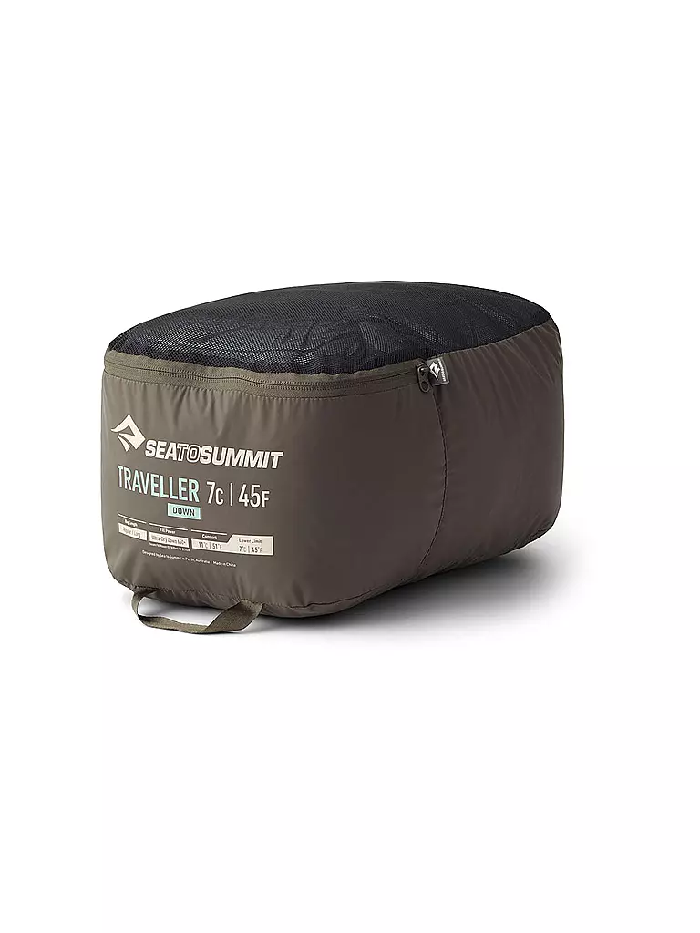 SEA TO SUMMIT | Sacco a pelo in piuma Traveller 7C Regular | Blu chiaro