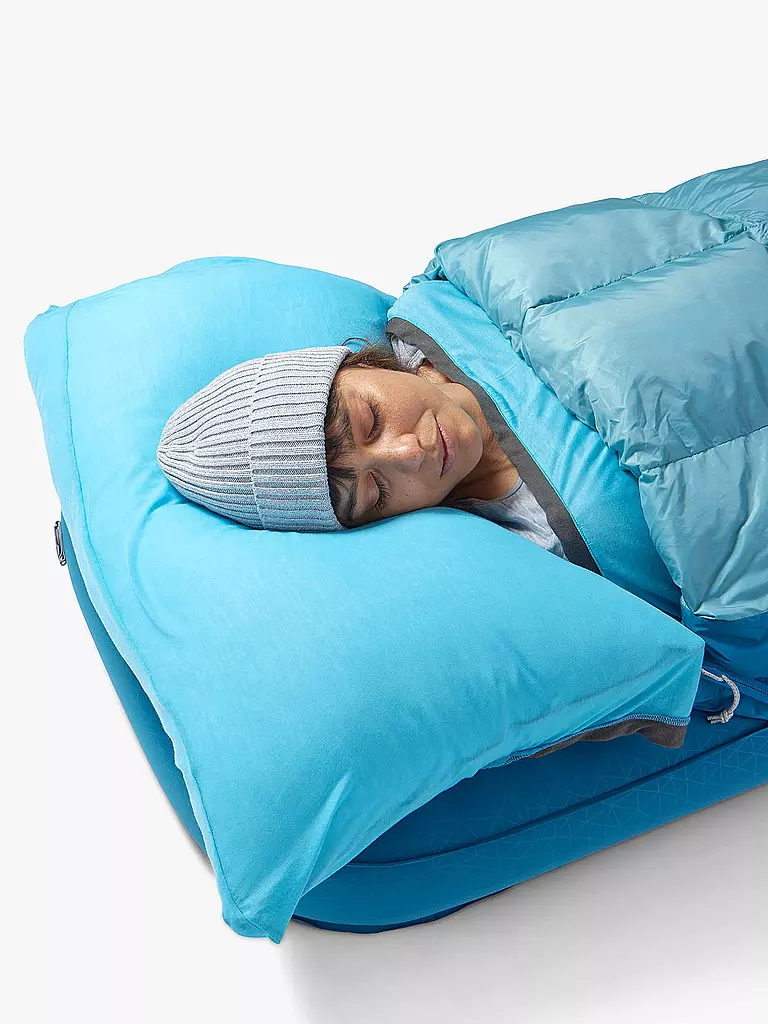 SEA TO SUMMIT | Sacco a pelo in piuma Traveller 7C Regular | Blu chiaro