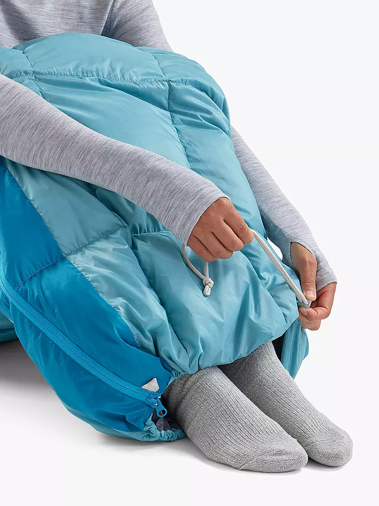 SEA TO SUMMIT | Sacco a pelo in piuma Traveller 7C Regular | Blu chiaro