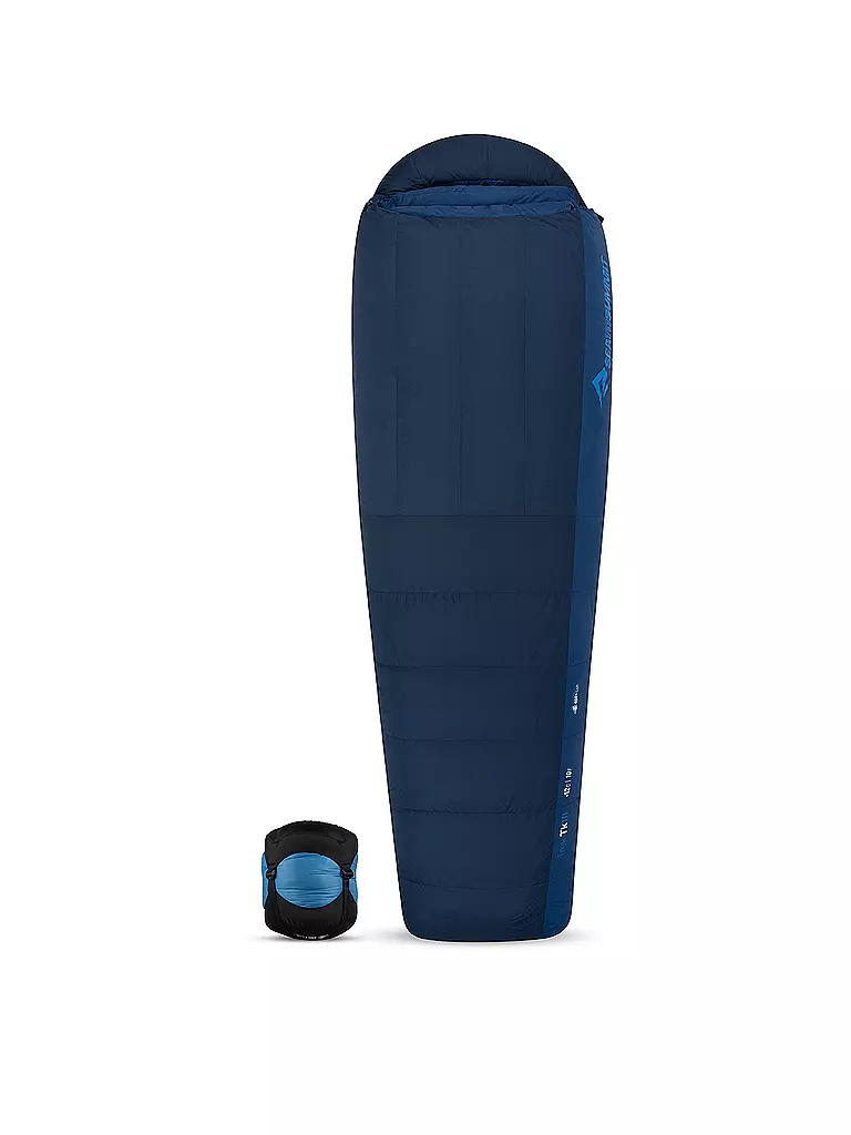 SEA TO SUMMIT | Sacco a pelo in piuma Trek Tk III Regular | Blu