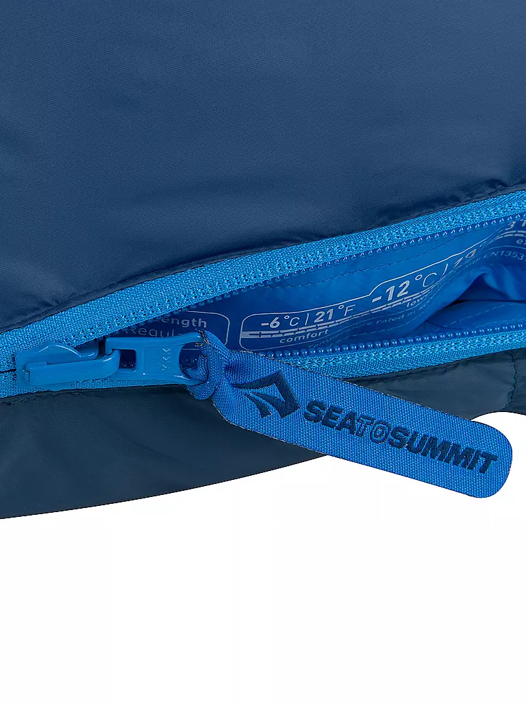 SEA TO SUMMIT | Sacco a pelo in piuma Trek Tk III Regular | Blu