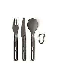SEA TO SUMMIT | Set di posate da campeggio Frontier Cutlery, set da 3 | Grigio