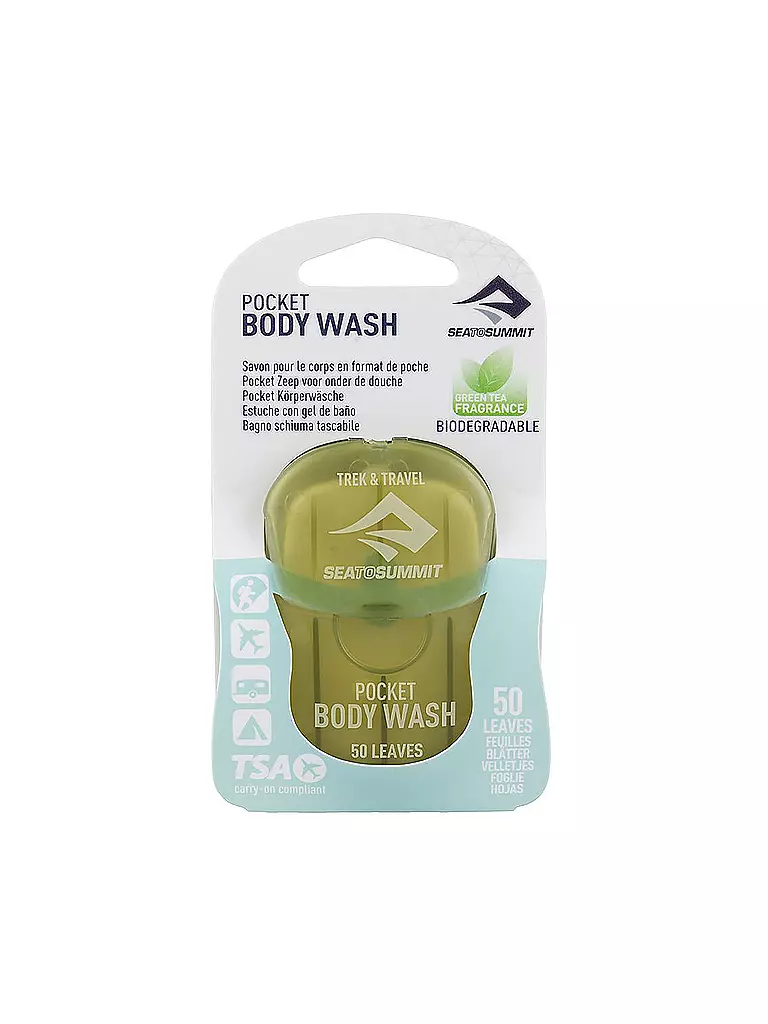 SEA TO SUMMIT | Trek & Travel Pocket Body Wash 50 Foglietti | Senza colore