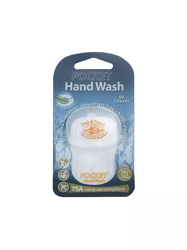 SEA TO SUMMIT | Trek & Travel Pocket Hand Wash 50 Fogli | Senza colore
