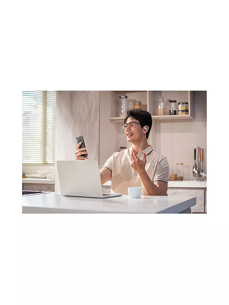 SHOKZ | Auricolari sportivi OpenFit Air | Bianco