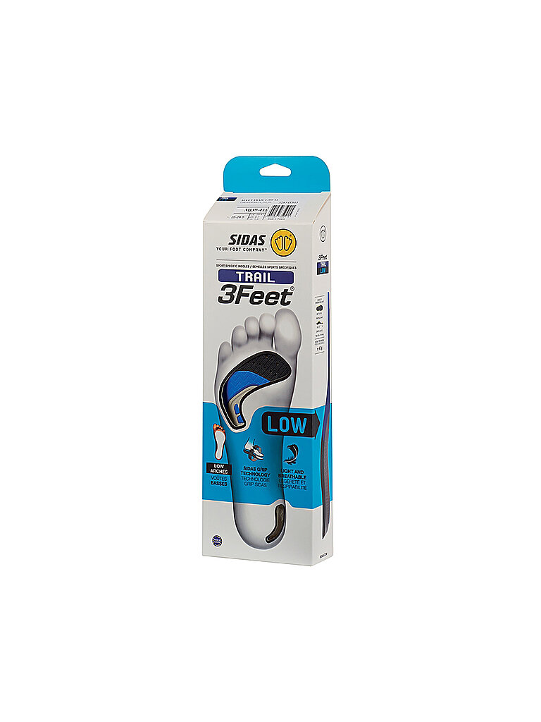 Solette da corsa 3Feet Trail Low blu 44/45