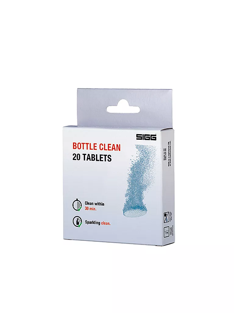SIGG | Pastiglie per la pulizia delle borracce, 20 pezzi | Senza colore
