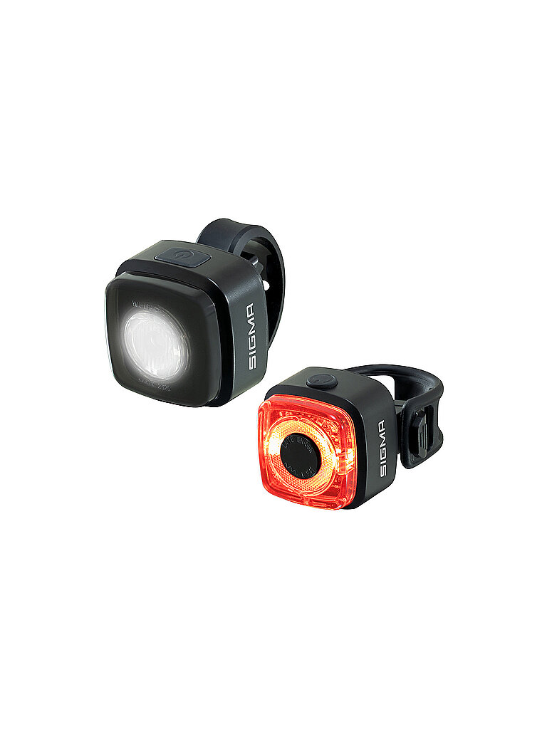 Set luci AURA Micro Set RIDE TO SCHOOL nero