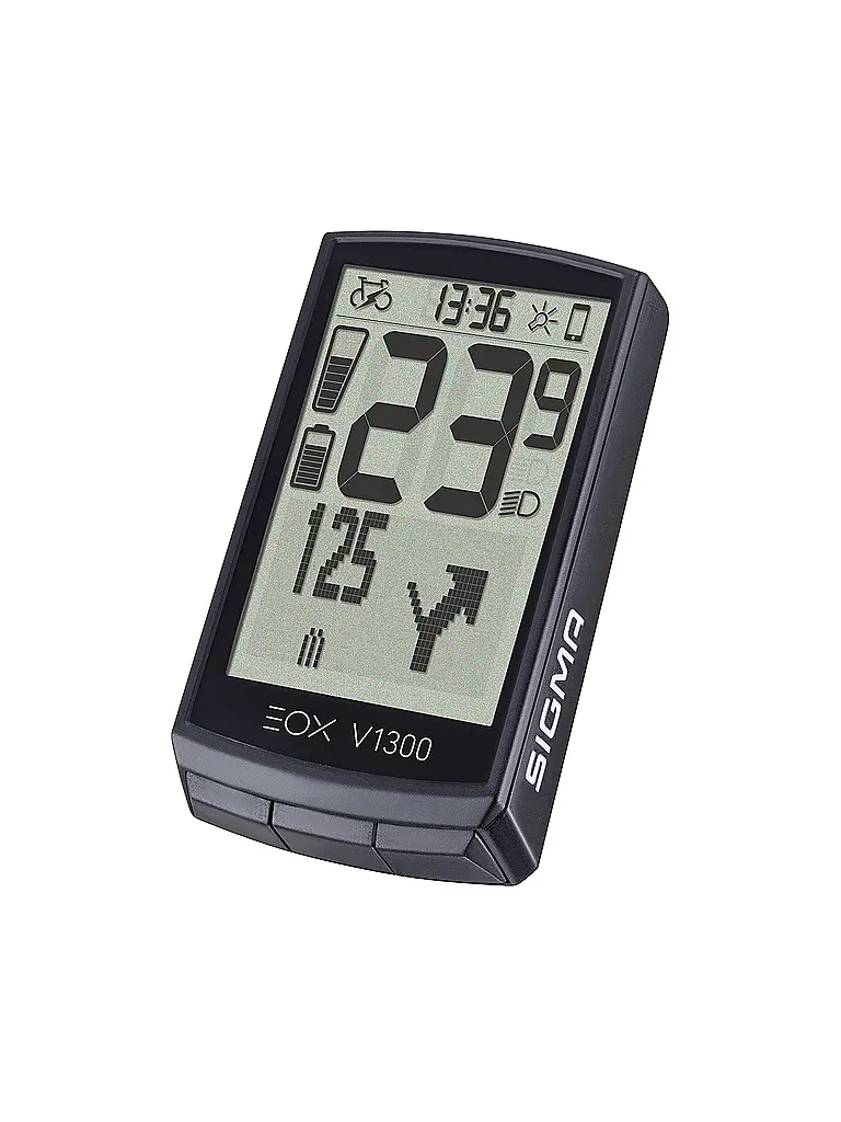 SIGMA | E-Bike Computer EOX VIEW 1300 | Nero