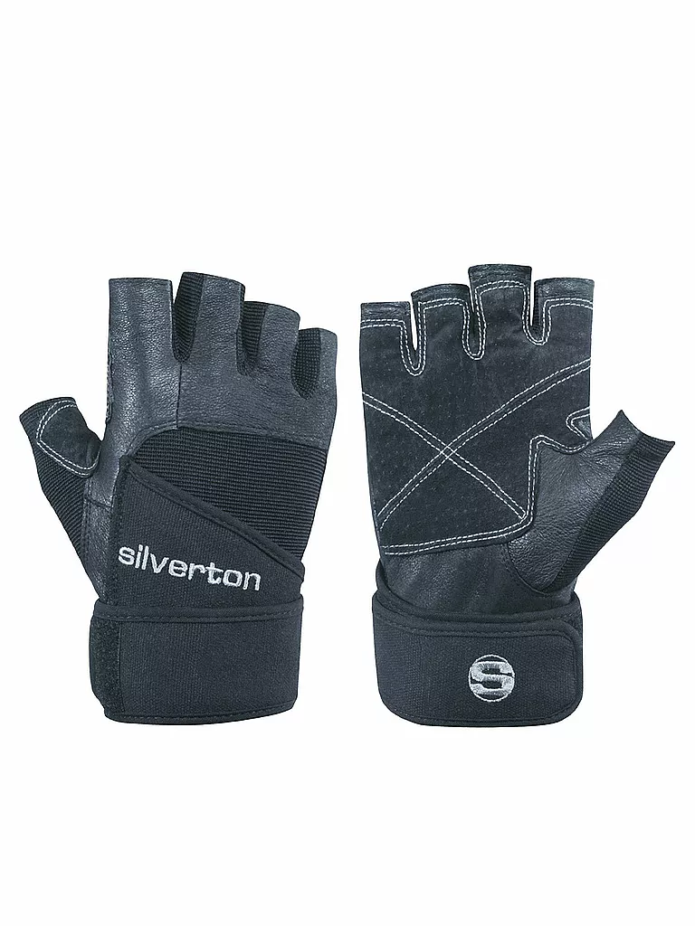 SILVERTON | Guanti da fitness Power | Nero