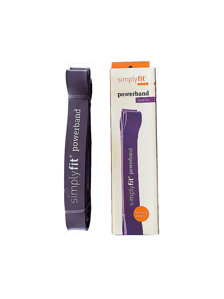 SIMPLY FIT | Fascia elastica Power Band viola forte |