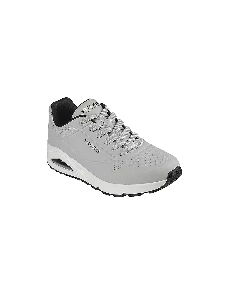 SKECHERS | Herren Freizeitschuhe Uno Stand On Air | Grigio chiaro